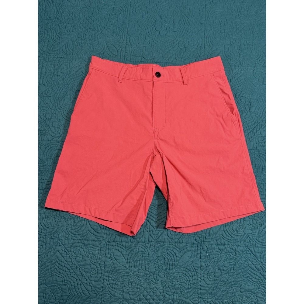 The North Face Men's Shorts Size 32 Coral Pink Nylon Performance Hiking Travel